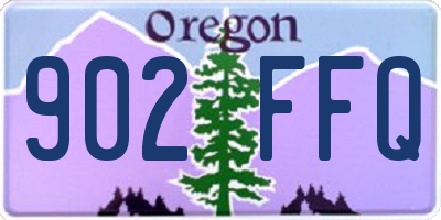 OR license plate 902FFQ