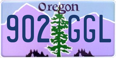 OR license plate 902GGL