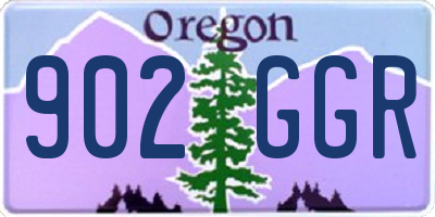 OR license plate 902GGR