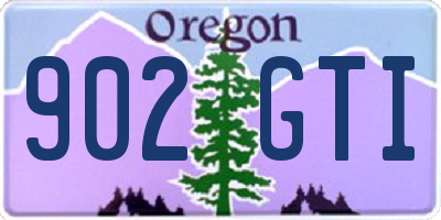 OR license plate 902GTI