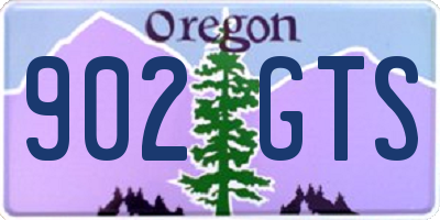 OR license plate 902GTS
