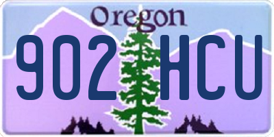 OR license plate 902HCU