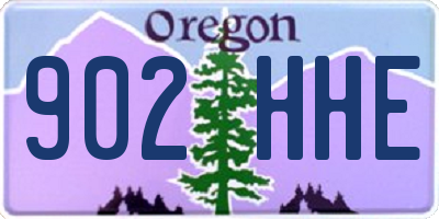 OR license plate 902HHE
