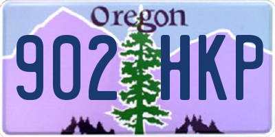 OR license plate 902HKP