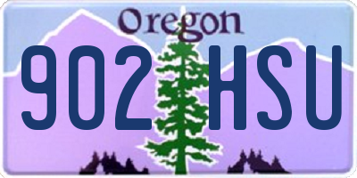 OR license plate 902HSU