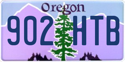 OR license plate 902HTB