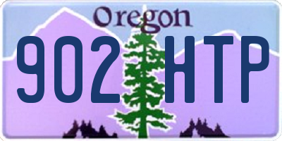 OR license plate 902HTP