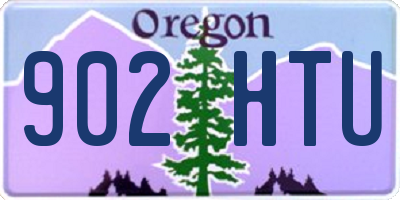 OR license plate 902HTU