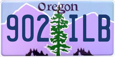 OR license plate 902ILB
