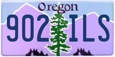 OR license plate 902ILS