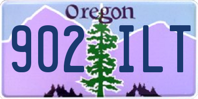 OR license plate 902ILT