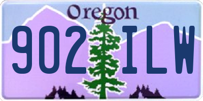 OR license plate 902ILW
