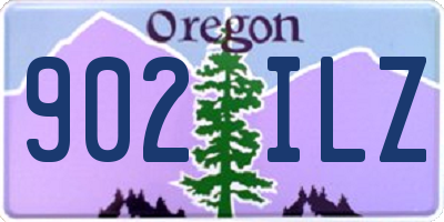 OR license plate 902ILZ