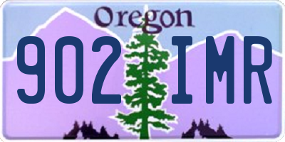 OR license plate 902IMR