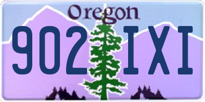 OR license plate 902IXI