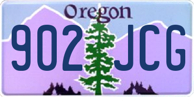 OR license plate 902JCG