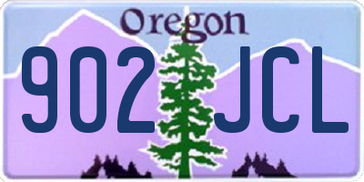 OR license plate 902JCL