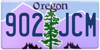 OR license plate 902JCM