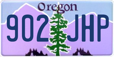 OR license plate 902JHP