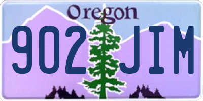 OR license plate 902JIM