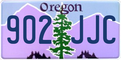 OR license plate 902JJC