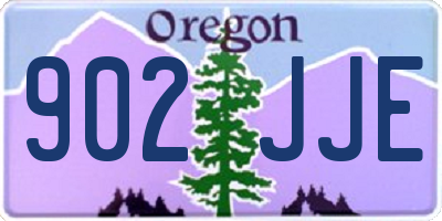 OR license plate 902JJE