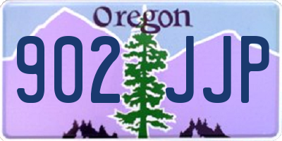OR license plate 902JJP