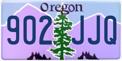 OR license plate 902JJQ