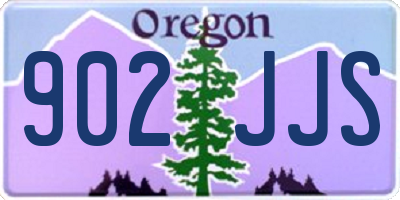 OR license plate 902JJS