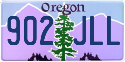 OR license plate 902JLL