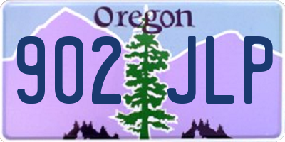 OR license plate 902JLP