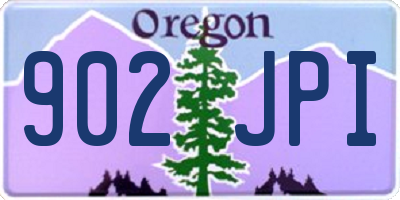 OR license plate 902JPI