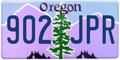 OR license plate 902JPR