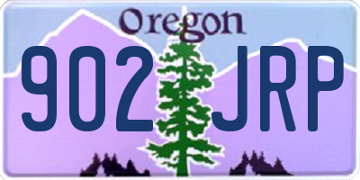 OR license plate 902JRP