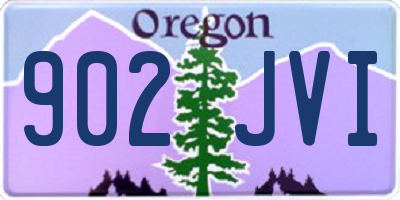 OR license plate 902JVI