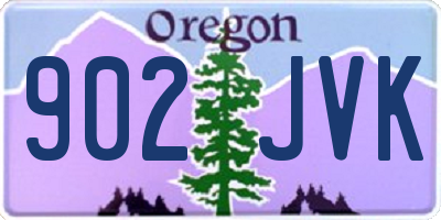 OR license plate 902JVK