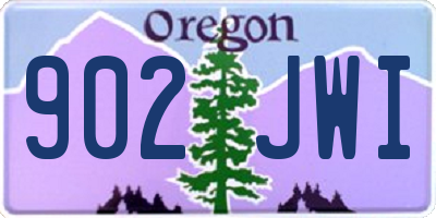 OR license plate 902JWI