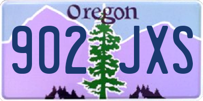 OR license plate 902JXS
