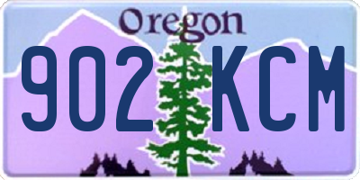 OR license plate 902KCM