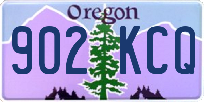 OR license plate 902KCQ