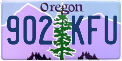 OR license plate 902KFU