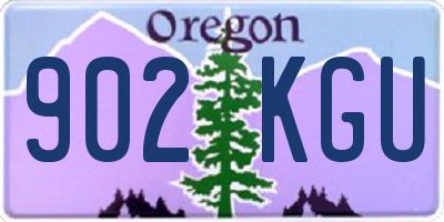 OR license plate 902KGU