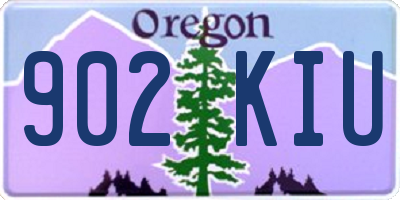 OR license plate 902KIU