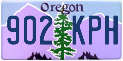 OR license plate 902KPH
