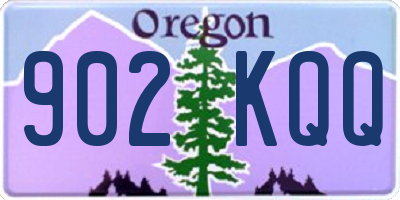 OR license plate 902KQQ