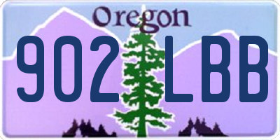 OR license plate 902LBB