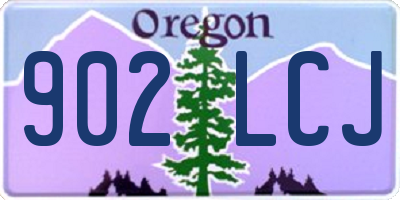 OR license plate 902LCJ