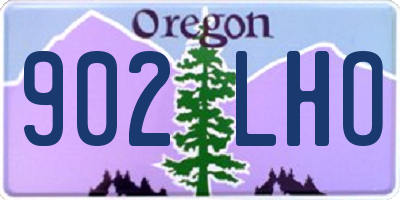 OR license plate 902LHO