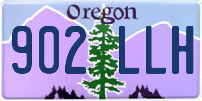OR license plate 902LLH