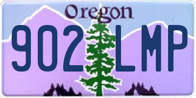 OR license plate 902LMP